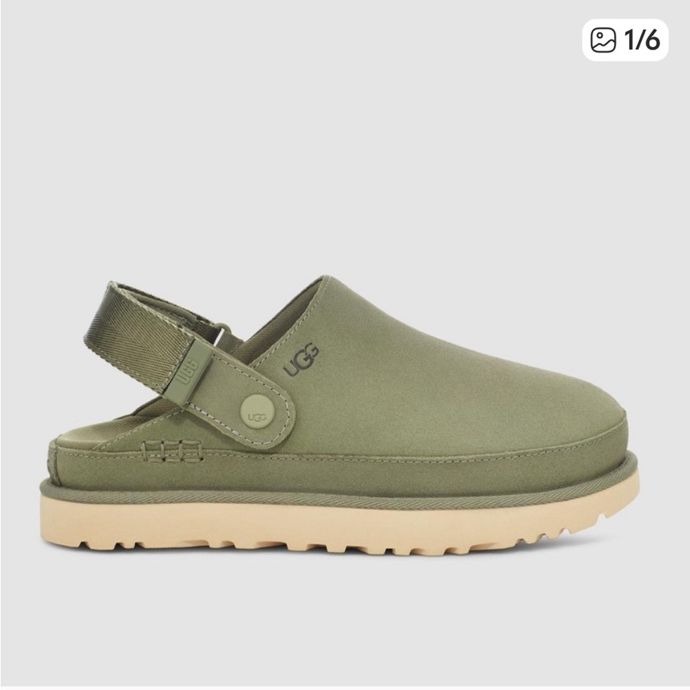 UGG golden sling back green size 9.5